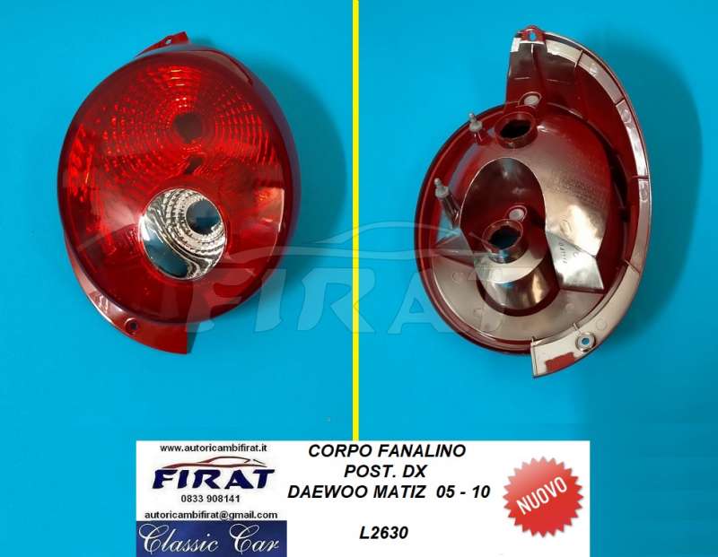 FANALINO DAEWOO MATIZ 05-10 POST.DX (L2630)